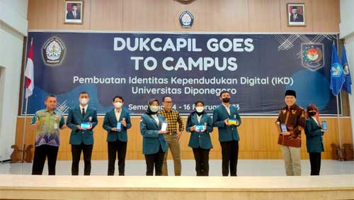 Ditjen Dukcapil Kemendagri Gelar Dukcapil Goes To Campus Di Universitas Diponegoro (Undip) Di Semarang, Jawa Tengah