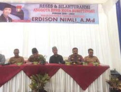 Anggota DPRD Kota Bukittinggi Erdison Nimli Reses sekaligus Berikan Pokir ke Kecamatan Guguak Panjang