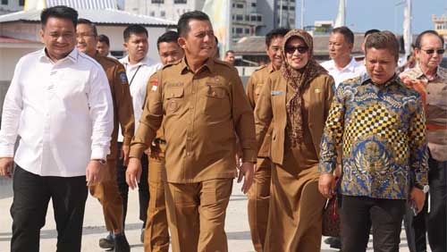Peresmian penggunaan jalan integrasi dermaga Pelantar I dan Pelantar II Pelabuhan Kuala Riau Tanjungpinang