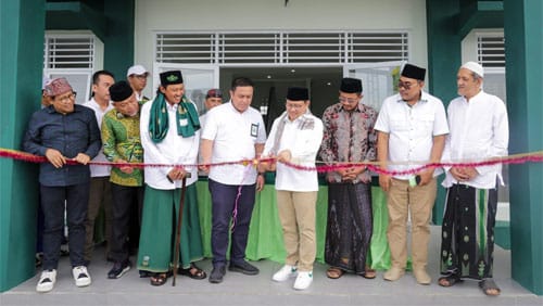 Wakil Ketua DPR RI Koordinator bidang Kesejahteraan Rakyat (Korkesra), Gus Muhaimin Resmikan Rusunawa STAI Syaikhona Cholil Bangkalan