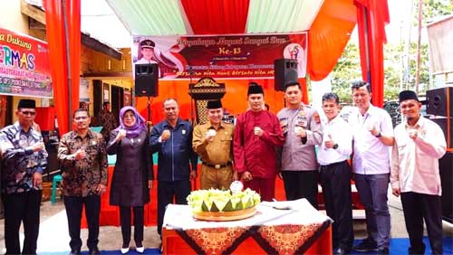 Plh Bupati Dharmasraya, Adlisman hadiri Ulang Tahun Nagari Sungai Duo ke-13