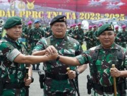 Panglima TNI Pimpin Alih Kodal PPRC TNI TA 2023-2025 di Malang