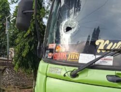 TEKAB 308 Presisi Polres Lampung Utara Tangkap ABG Terduga Pelempar Kaca Truk