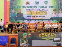 Duo Bupati Pasaman Buka Open Turnamen Bola Voli Antar Klub se-Sumatera Barat