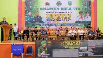 Duo Bupati Pasaman Buka Open Turnamen Bola Voli Antar Klub se-Sumatera Barat