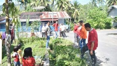 Nagari Aia Manggih Selatan Peringati HPSN dengan Goro di Kawasan Pemukiman