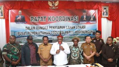 Lahan Pusat Pemerintahan Papua Pegunungan Disepakati