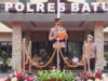 Kapolres Batu, AKBP Oskar Syamsuddin Pimpin Apel Gelar Pasukan Operasi Keselamatan Semeru 2023