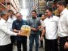 Kementerian Perdagangan bersama Satgas Pangan Polri melakukan inspeksi mendadak (sidak) terhadap ketersediaan produk minyak goreng merek MINYAKITA di PT Bina Karya Prima (BKP) di Marunda, Jakarta Utara