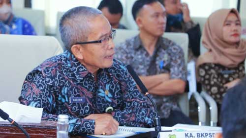 Kepala Bidang Penilaian Kinerja dan penghargaan BKPSDM Muba, Nasirin