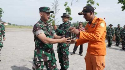 Kodim 0708 Laksanakan Reboisasi di Pantai Dewa Ruci Purworejo