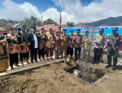 Hadiri Peletakan Batu Pertama Balai Adat Nagari Koto Laweh, Leonardy: Sangat Tepat!