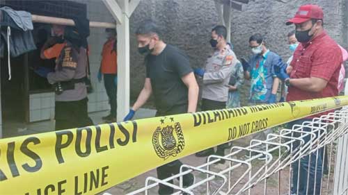 Lokasi Penemuan Lima Orang Yang Diduga Keracunan Di Rt 02 Rw 03 Ciketing Udik, Bantargebang, Kota Bekasi, Jawa Barat