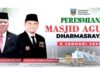 Masjid Agung Dharmasraya Diresmikan Jumat Mendatang