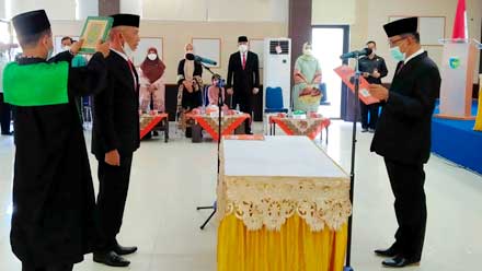 Mawardi Roska Dilantik Sebagai Sekdakab Pesisir Selatan