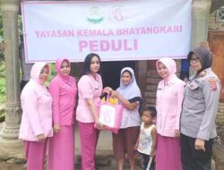 Yayasan Kemala Bhayangkari Polres Pariaman Bantu Warga Stroke di Padang Lariang