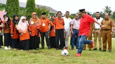 20 Tim Ikuti Open Turnamen Sepak Bola Tingkat SMP se-Agam Barat