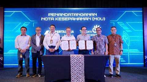 Pertamina Hulu Rokan MoU dengan metaNesia Telkom