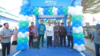 PLN UP3 Payakumbuh Launching SPKLU di Kota Payakumbuh