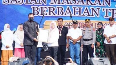 Pemkab Dharmasraya Pecahkan Rekor MURI Sajian Masakan Berbahan Telur Terbanyak
