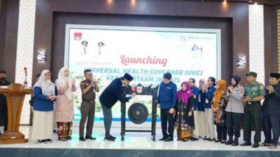 Pemko Bukittinggi Launching Universal Health Coverage Kepesertaan Jkn Kis