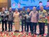 Pj Sekda Muba, Musni Wijaya ikuti rapat kerja komisariat wilayah Forsesdasi Sumatera Selatan terkait Pembahasan Anggaran Pelaksanaan Pilkada 2024di Ballroom Hotel Aryaduta Palembang