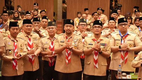 Kwartir Daerah 03 Gerakan Pramuka Sumatera Barat menggelar Rapat Kerja Daerah Tahun 2023 selama tiga hari di ZHM Premier Hotel Padang