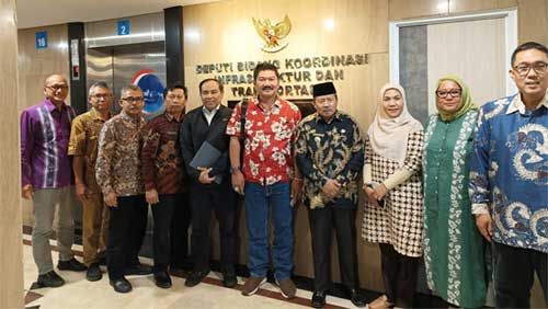 Rombongan Bupati Agam di Kemenkomarves