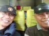 Saco bersama Amirudin di atas bus NPM