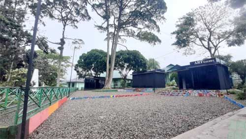 Taman Mini Kota Padang Panjang Disulap Jadi Pasar Seni