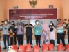 Anggota Komisi VIII DPR RI, Mohammad Soleh hadir dalam penyaluran bantuan di kantor Sentra di Kecamatan Selebar, Kota Bengkulu