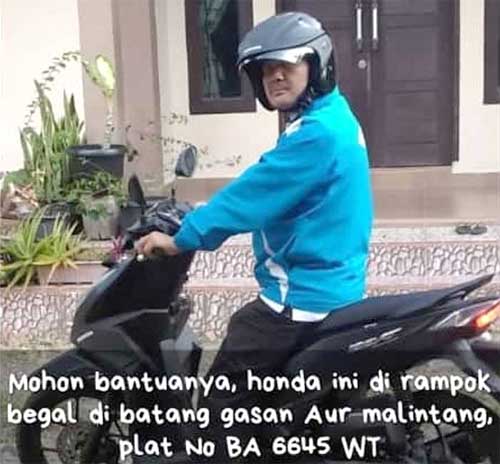 Viral Warga Batubasa Dibegal di Pesawangan