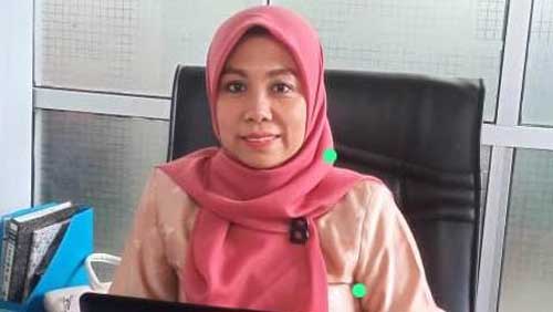 Sekretaris Badan Pendapatan Daerah (Bapenda) Kabupaten Agam, Widya Putri Nanda