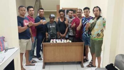 Polsek IV Koto Amal Amankan Terduga Dua Pemain Judi Aplikasi Ludo Offline