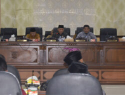 Bupati Agam Jawab Pandangan Umum Fraksi DPRD Terkait Ranperda PDAM Tirta Antokan