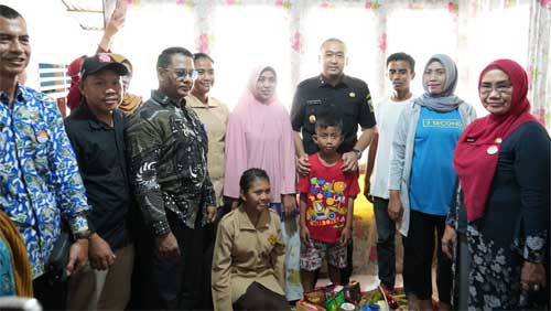 Wagub Sumbar, Audy Joinaldy Sambangi Rumah Anak Korban Tindak Kekerasan dan Eksploitasi