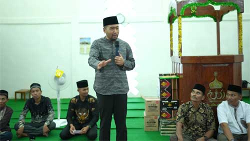 Wagub Sumbar, Audy Joinaldy silaturahmi bersama Masyarakat Nagari Lakitan, Kecamatan Lengayang di Masjid Amar Ma'ruf