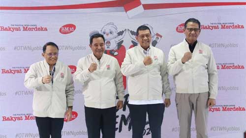 Peluncuran RM Koran Pemilu