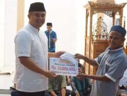 Bupati Dharmasraya Safari Ramadan ke Masjid Nurul Hidayah Koto Besar Diateh