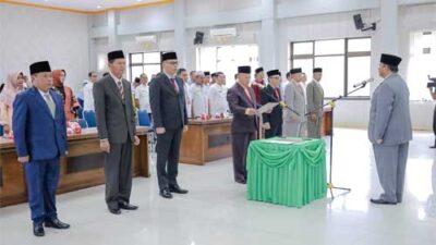 Bupati Pasaman Lantik 7 Pejabat Setingkat Eselon IIB