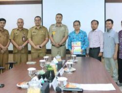 Bupati Sijunjung Serahkan LKPD TA 2022 ke BPK Sumbar