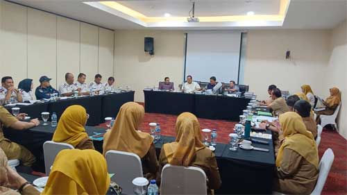 Pansus Lintas Komisi DPRD Kota Padang Bahas LKPj Wako TA 2022