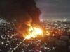 Depo Pertamina di kawasan Plumpang, Jakarta Utara kembali terbakar