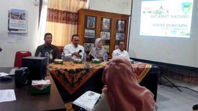 Dinas Dukcapil Pesisir Selatan Selenggarakan Rapat Forum OPD, Ini yang Dibahas