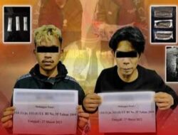 Transaksi Narkoba di Bawah Kanopi Pasar Kota Payakumbuh, Dua Pemuda Ditangkap Polisi