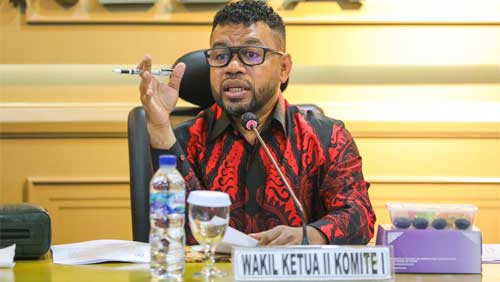 Senator dari Papua Barat, Filep Wamafma