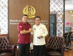 Gubernur Kepulauan Riau, H. Ansar Ahmad Bersama Dirjen Imigrasi Kemenkumham Ri Silmy Karim