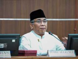 Gus Yahya saat menyampaikan gagasannya ttg fikih peradaban di UIN, Jakarta