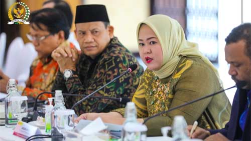 Anggota DPD RI, Hj Riri Damayanti John Latief