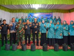 Ketua TP PKK Kabupaten Solok Launching Gertam Cabai di Singkarak